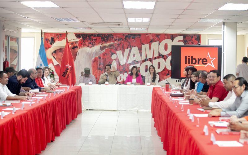 Partido LIBRE se enfrenta a baja aceptación a pocos meses de las elecciones en Honduras