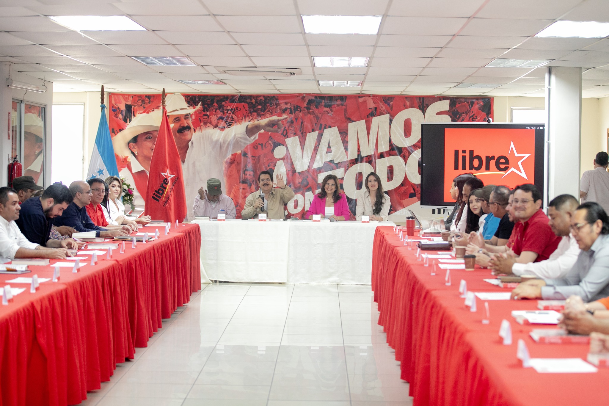 Partido LIBRE se enfrenta a baja aceptación a pocos meses de las elecciones en Honduras